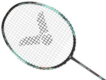 Victor Badmintonschläger Auraspeed 90K Metallic R (ausgewogen, steif) türkisblau - unbesaitet -